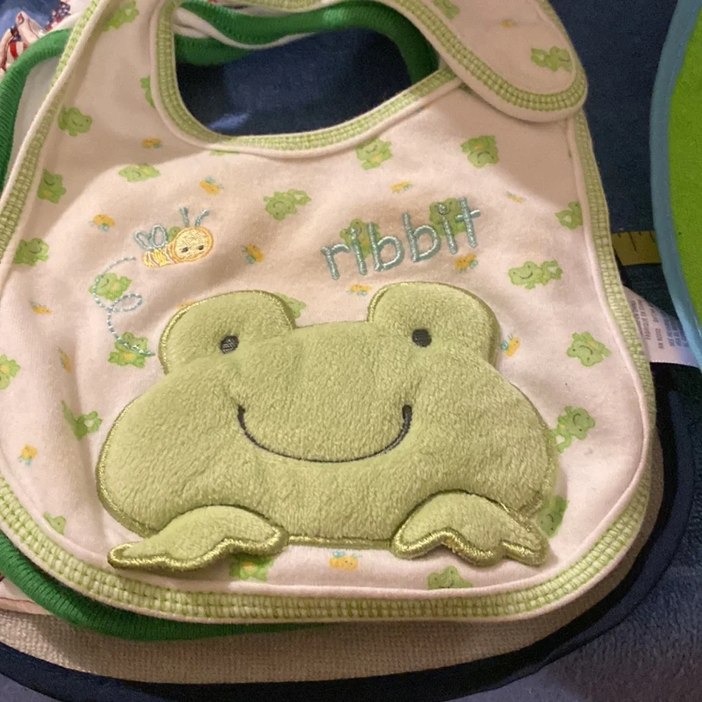 6 Baby Bibs